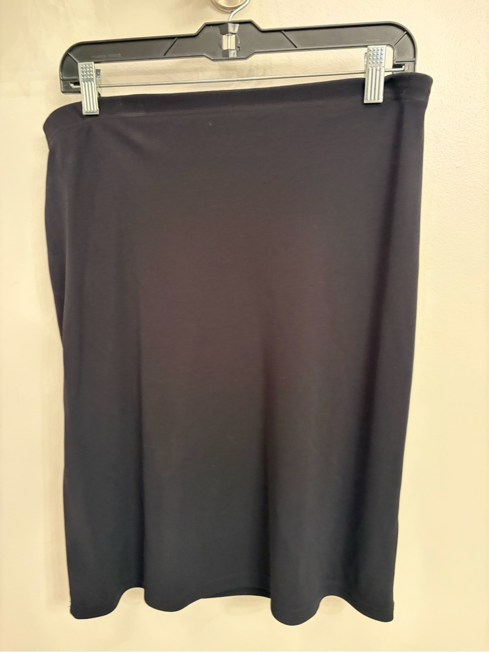 Classic Black Women's Pencil Skirt woman's large elastic
